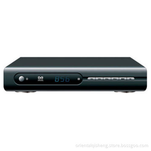 HD DVB-T2 receiver, supports SD/HD MPEG2/MPEG4 & H.264, with PVR and time shift function